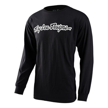 TLD 24.1 Signature LS Tee Black Small